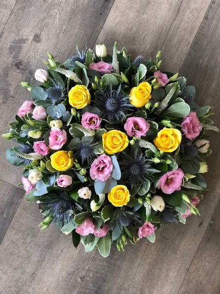 Scented Posy Funeral Tribute. Our Funeral, Sympathy and Tribute flowers are delivered with care and with free delivery. Bishops Stortford