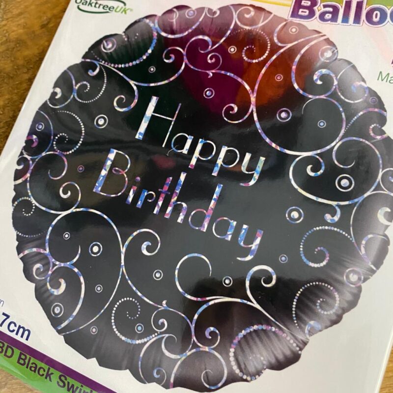 Happy Birthday Balloon from Floral Desire Florist Bishops Stortford. Pick up or local Delivery available, or add as an extra to your Bouquet Order