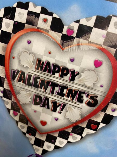 Happy Valentines Day Balloon. Treat your loved one. Pick up or local Delivery available, or add as an extra to your Bouquet Order