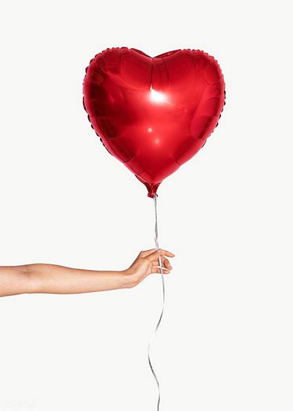 Happy Valentines Day Balloon. Treat your loved one. Pick up or local Delivery available, or add as an extra to your Bouquet Order