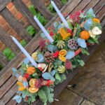 Noel - a showstopper of a Christmas table arrangement - Order online for your next day flower delivery. Bishops Stortford