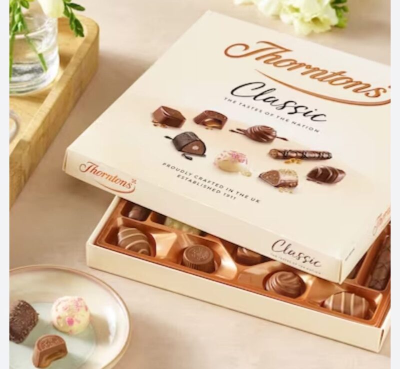 Add Thorntons Classic Chocolates to your Floral Order. Order online for collection or delivery. Bishops Stortford