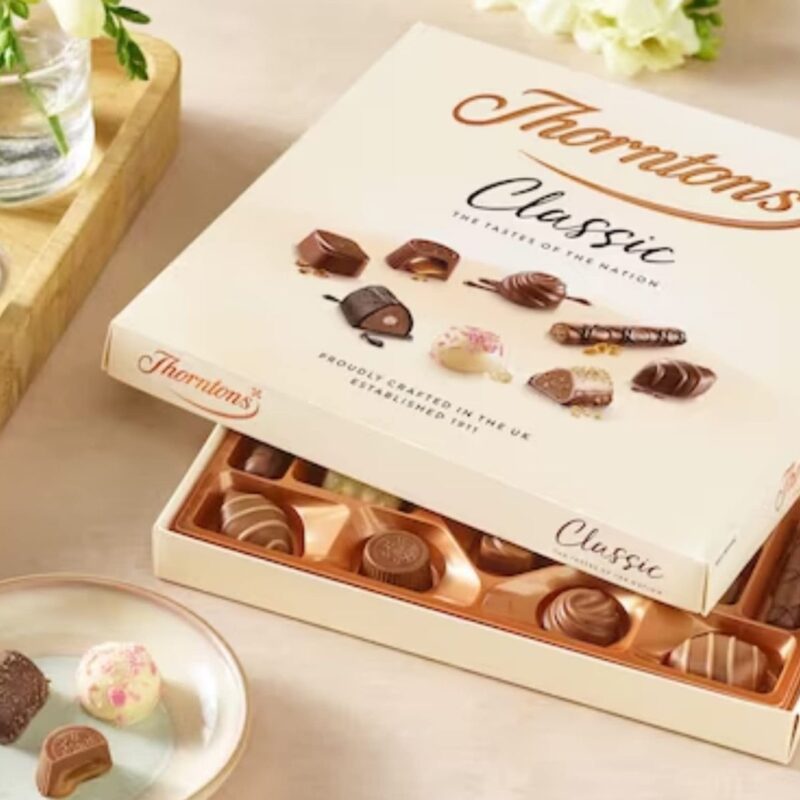 Add Thorntons Classic Chocolates to your Floral Order. Order online for collection or delivery. Bishops Stortford