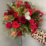 Love Always Valentines Bouquet. A mixture of red blooms including red roses. Order online for your next day flower delivery. Bishops Stortford