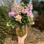 Florist Choice Jam Jar Vase Arrangement, seasonal flowers arranged by talented florists. Order online for your next day flower delivery. Bishops Stortford