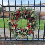 Deck the Halls Wreath a handmade wreath full of festive scents and natural textures. Order online for your next day flower delivery. Bishops Stortford