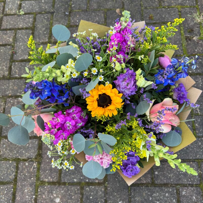 Blooming Lovely Bouquet. A highly scented beautiful spring bunch for the perfect gift. Order online for your next day flower delivery. Bishops Stortford
