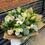 Roses and Lilies! a classic combination that will stand the test of time. Order online for your next day flower delivery. Bishops Stortford